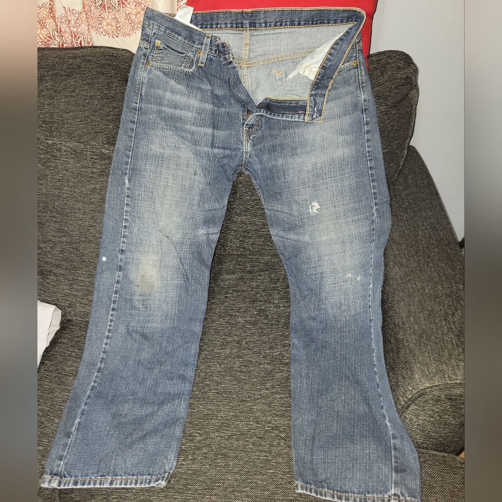 Levi Size 36x32 Broken In 569 Jeans